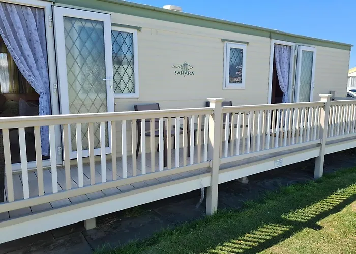 Corner Pitch 4 Berth Caravan